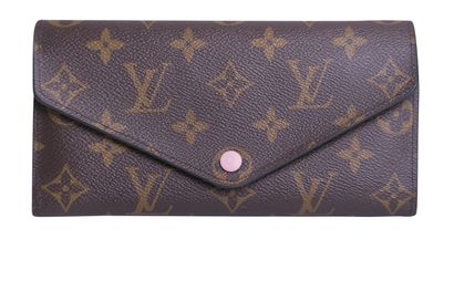 Louis Vuitton Monogram Sara Wallet, front view